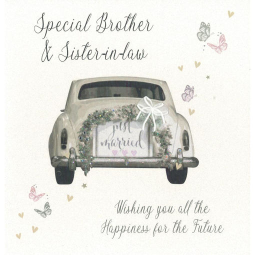 Picture of SPECIAL BROTHER AND SISTER IN LAW WEDDING CARD